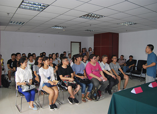 融创传媒鹿建国老师-为经贸大学学生培训