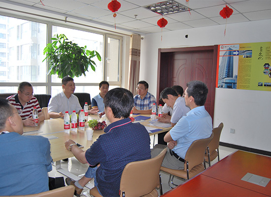 融创传媒张迎春-经贸大学董书记、刘院长沟通交流中