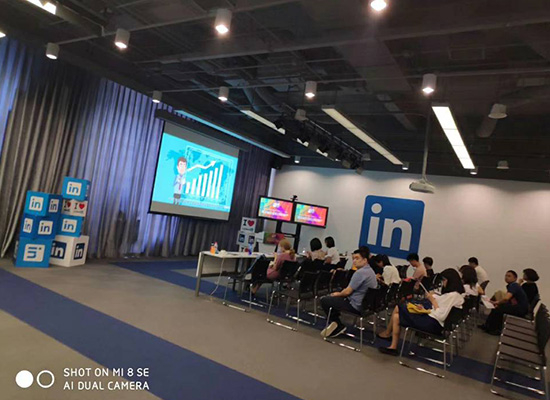 融创传媒参加领英总部培训